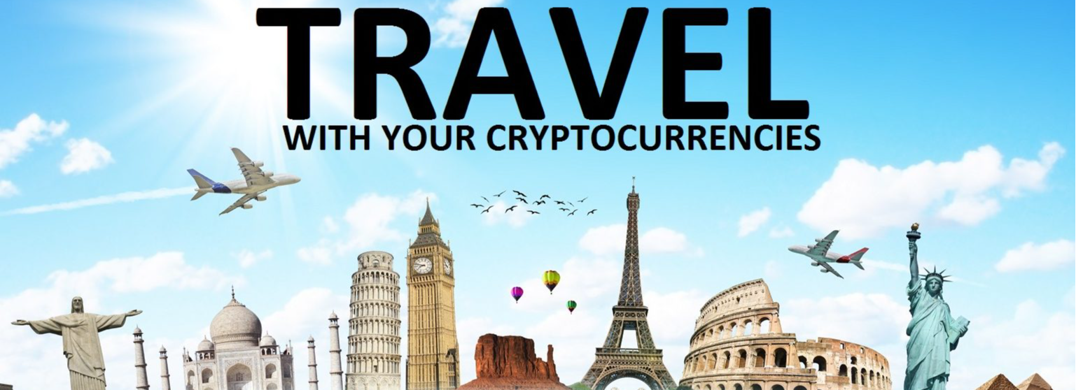 Traveling with cryptocurrencies