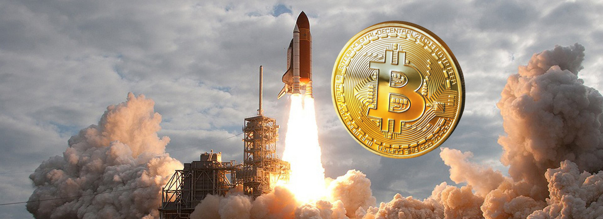 Cryptocurrency market overview - Bitcoin can "fly up to the moon"